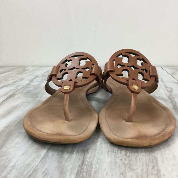 Tory Burch Miller Leather Sandal 8 - Picture 3 of 8